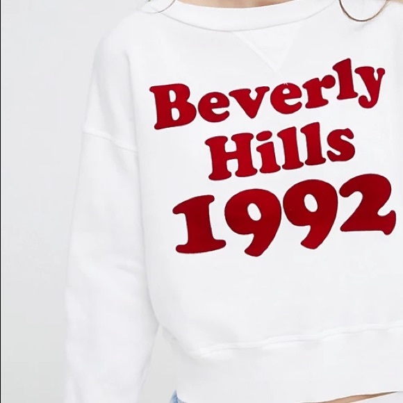 Wildfox Beverly Hills Hills Sweatshirt Size XS - Picture 2 of 6